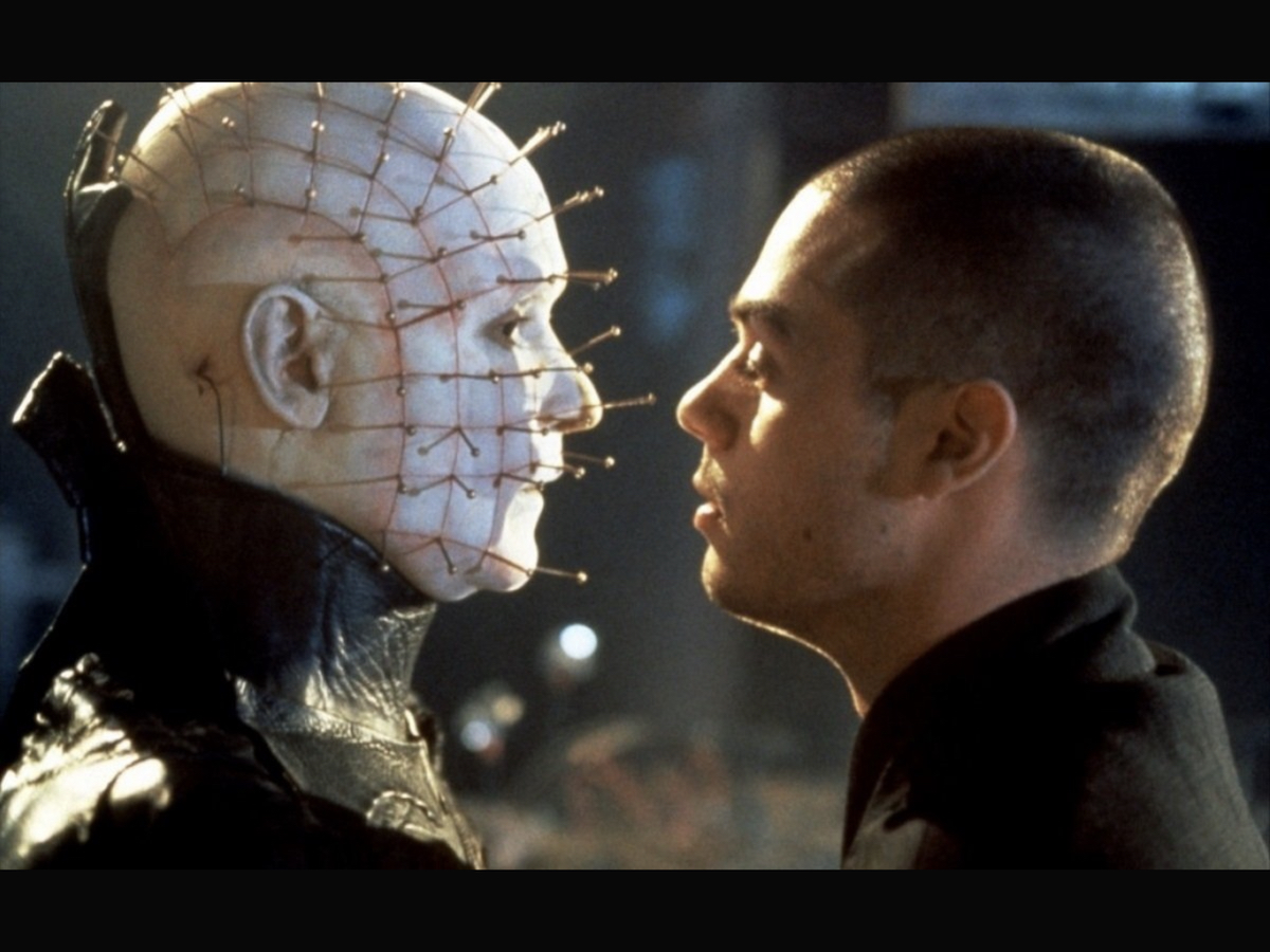 Pinhead and Phillip face off.